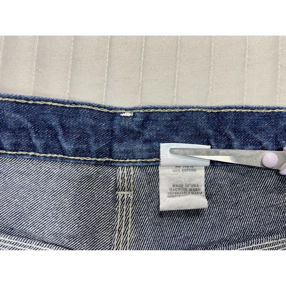 Vintage 90s Pointer Brand Mens Denim Jeans Straight Leg Made in USA 36x30 VTG - Picture 5 of 9